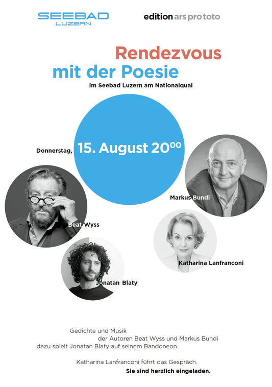 Rendevous mit der Poesie im Seebad Luzern
